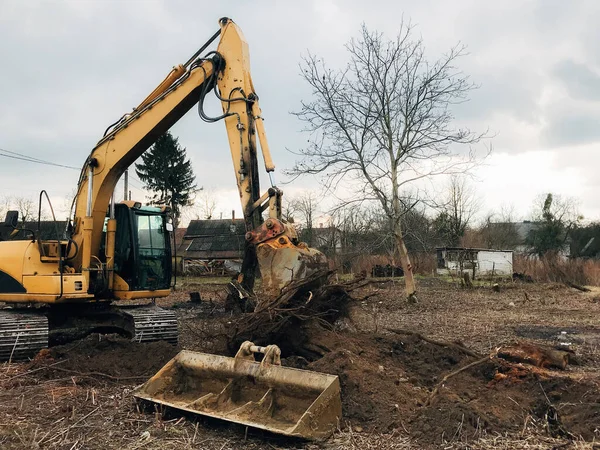 depositphotos_374714620-stock-photo-excavator-uprooting-trees-land-countryside brushing services
